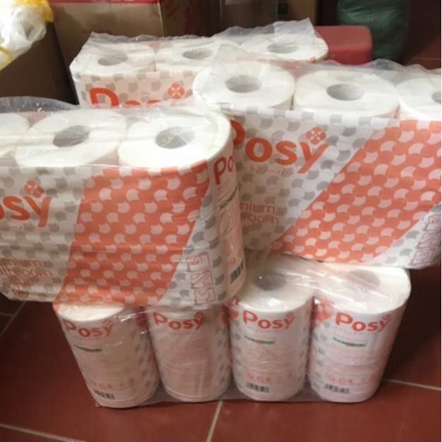 5 Túi Posy Cao Cấp 6 Cuộn,3 Lớp (Siêu Mềm Dai, Siêu Tiết Kiệm).