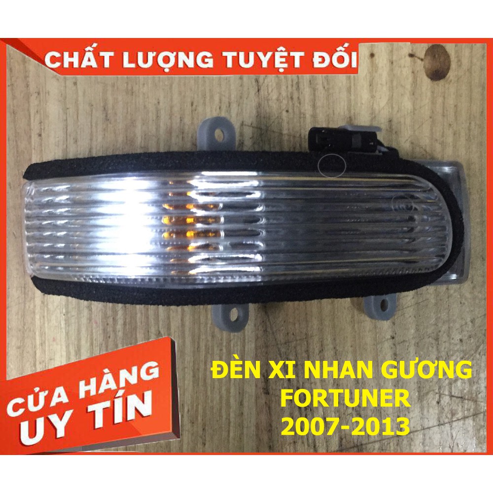 Đèn xi nhan gương chiếu hậu Fortuner, kính chiếu hậu Fortuner