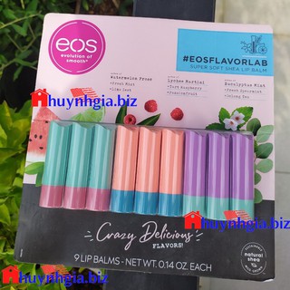 Son Dưỡng Môi Hữu Cơ Của Mỹ EOS Flavor Lab Lip Balm