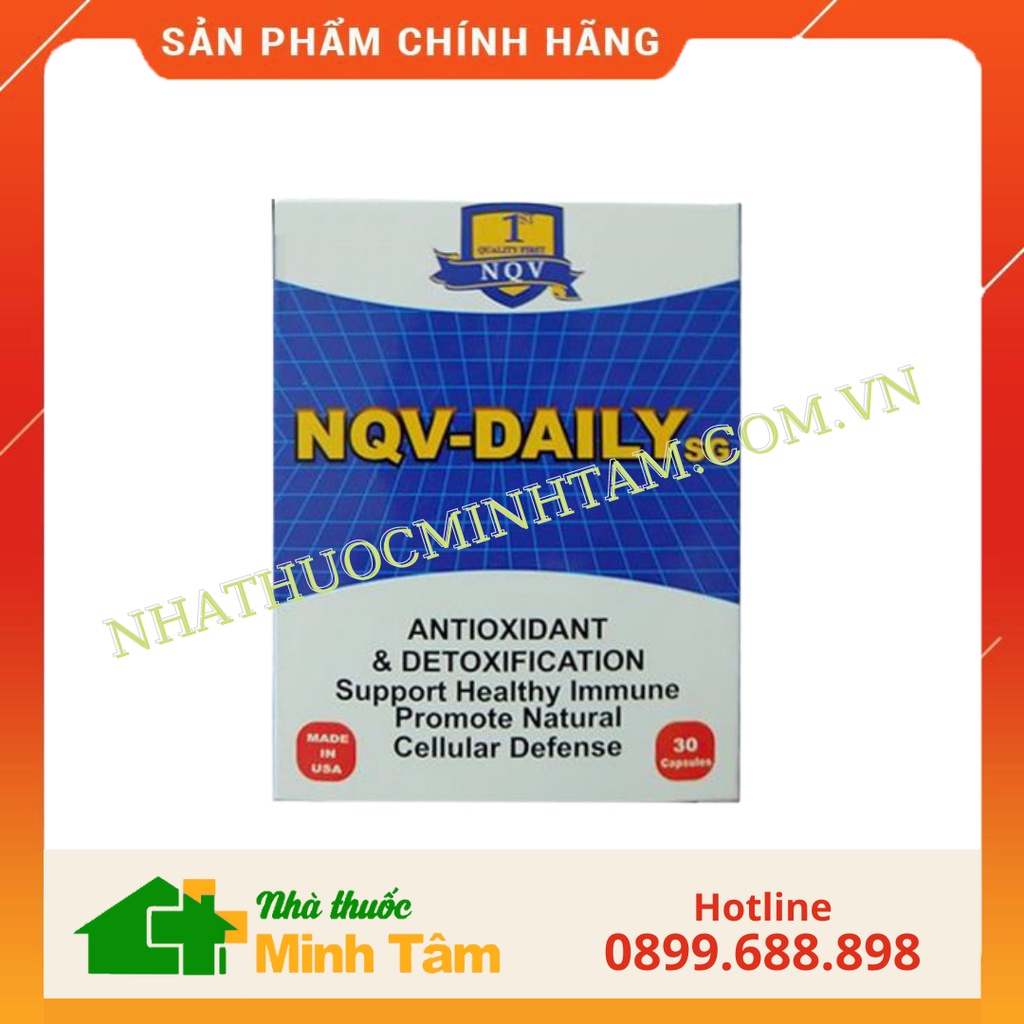 NQV Daily SG - Tăng cường miễn dịch, cải thiện sinh sản nam giới