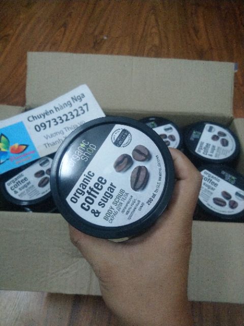 Tẩy da chết cafe body oganic | BigBuy360 - bigbuy360.vn