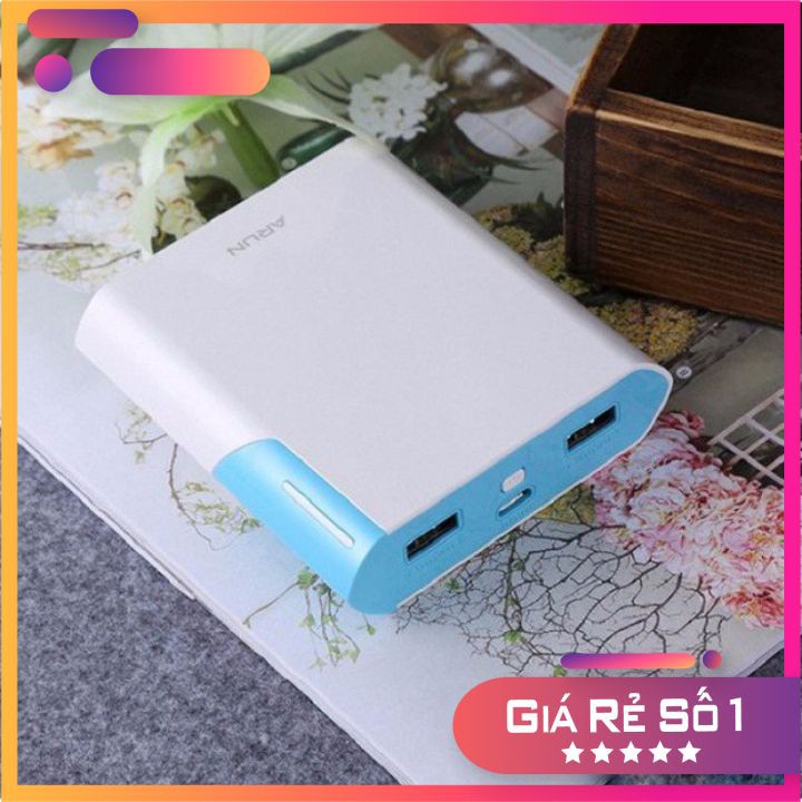 Sạc dự phòng cắm trực tiếp Arun dung lượng từ 5000 mAh