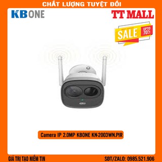 Camera IP Wifi Kbvision KN-2003WN.PIR - 2MP