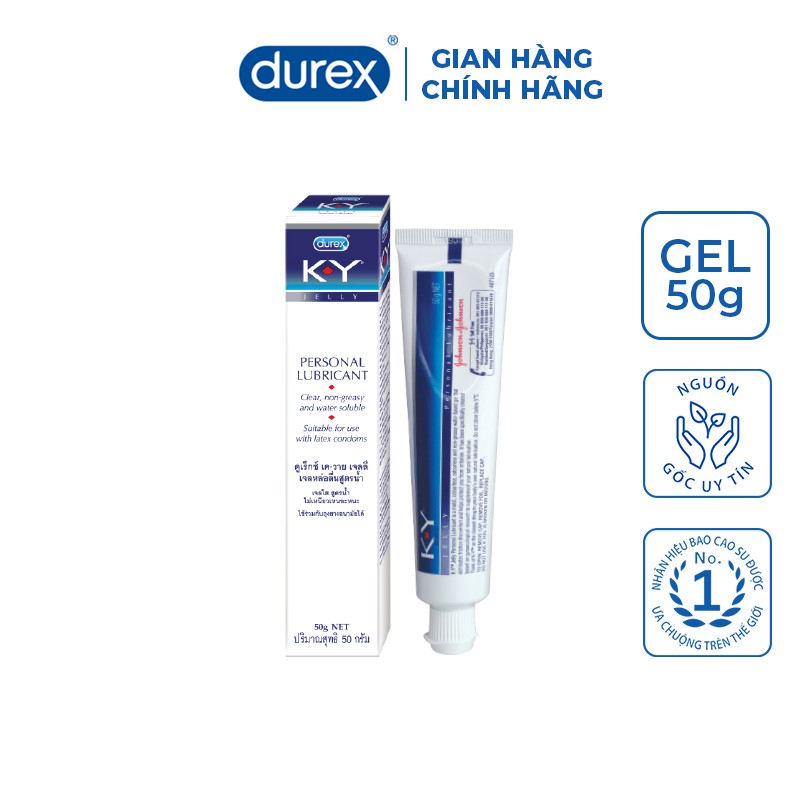 Gel bôi trơn Durex K-Y Jelly 50g