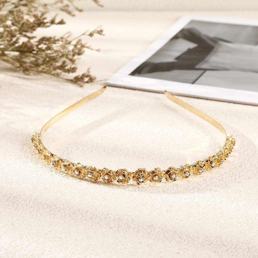 Băng Đô Cài Tóc Đính Đá Pha Lê Hợp Thời Trang Sang Trọng Cho Nữ