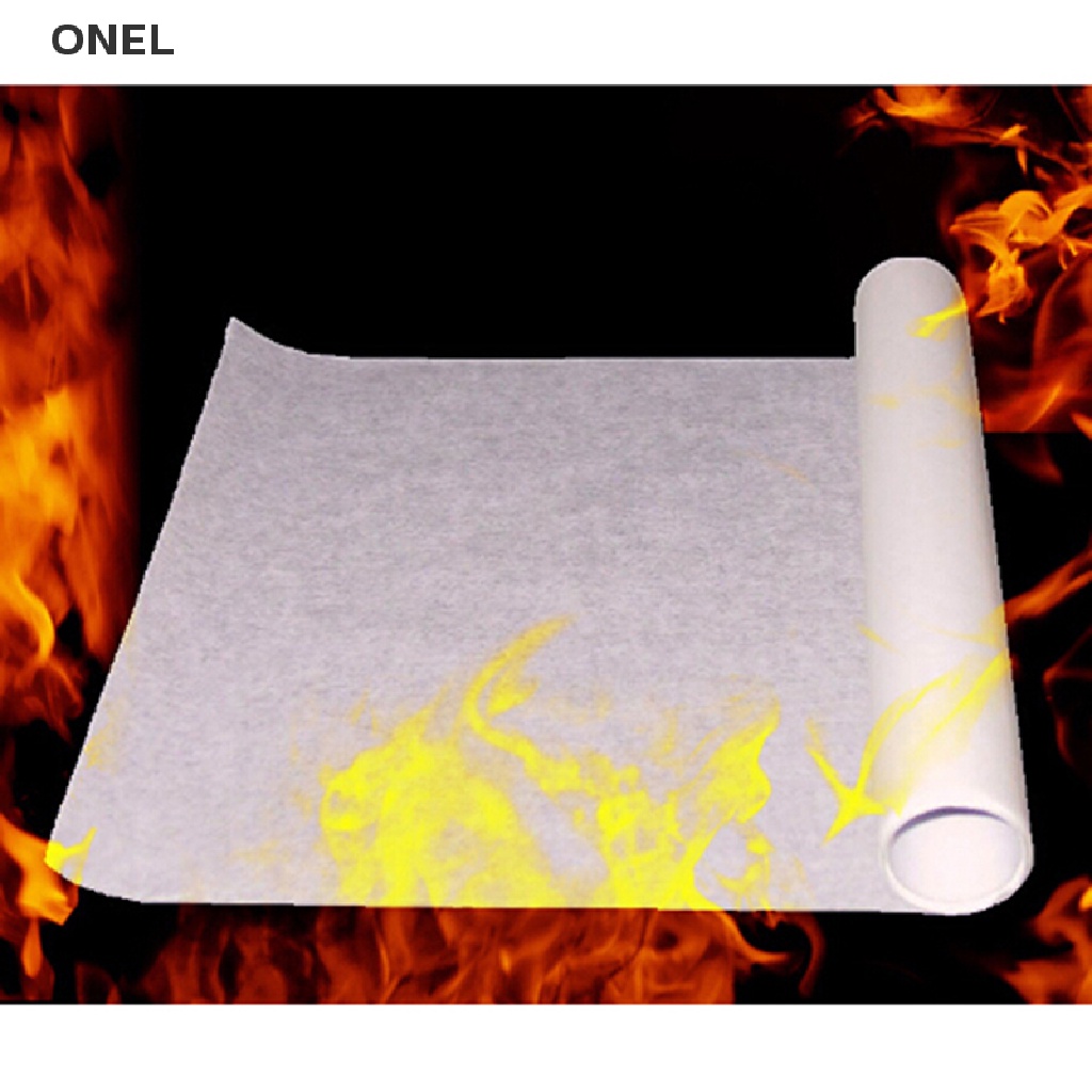 On 1 Cái 50X20cm Giấy Cháy Ma Thuật Đồ Chơi Ảo Thuật Giấy Cháy my