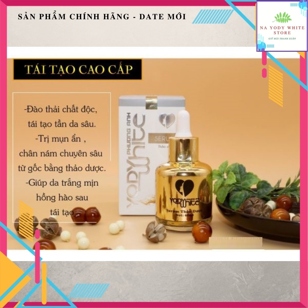 Tái tạo da cao cấp Yody White PA không sưng - không đỏ.