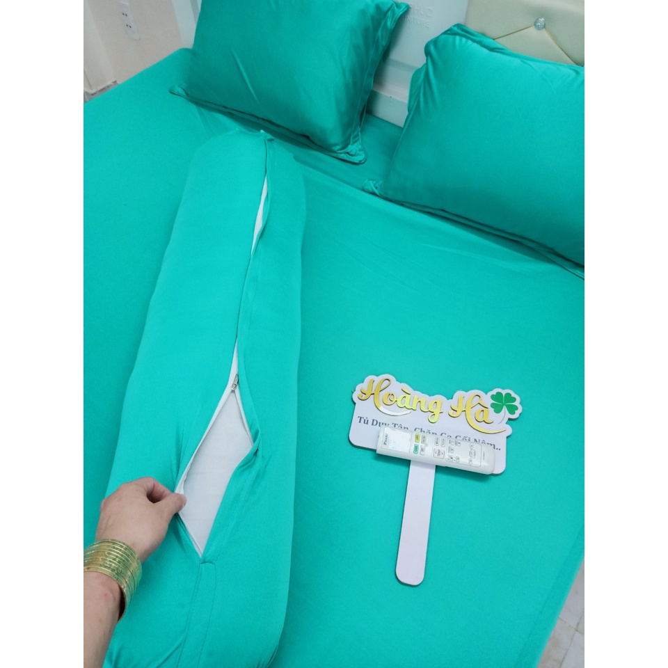 drap thun lạnh, vỏ ôm may khóa kéo