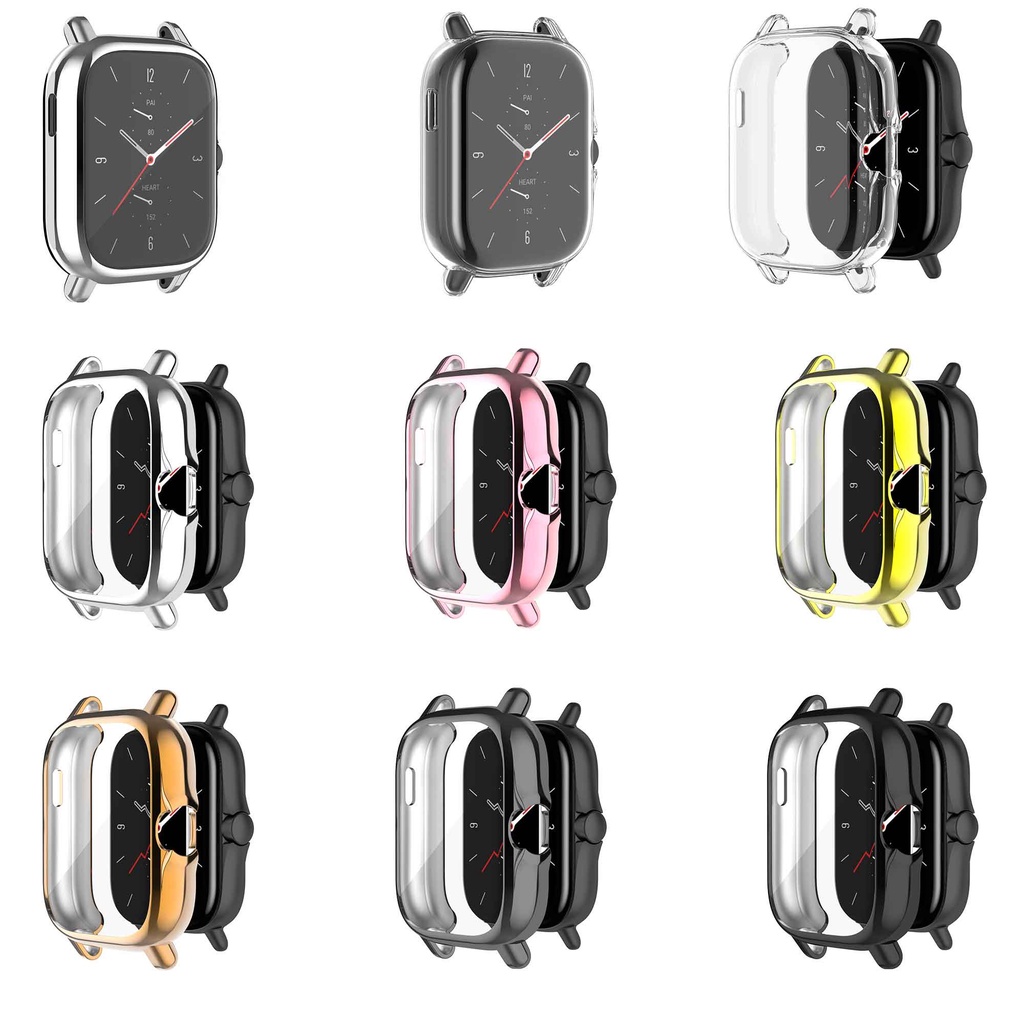 Khung bảo vệ màn hình đồng hồ bằng nhựa Tpu cho Huami Amazfit Gts 2 / Amazfit Gts2e