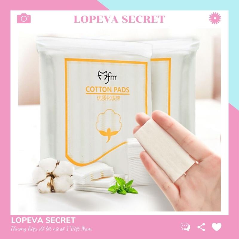 Bông Tẩy Trang 222 Miếng Cotton Pads Nội Địa Trung Mềm Mịn LOPEVA SECRET TT1