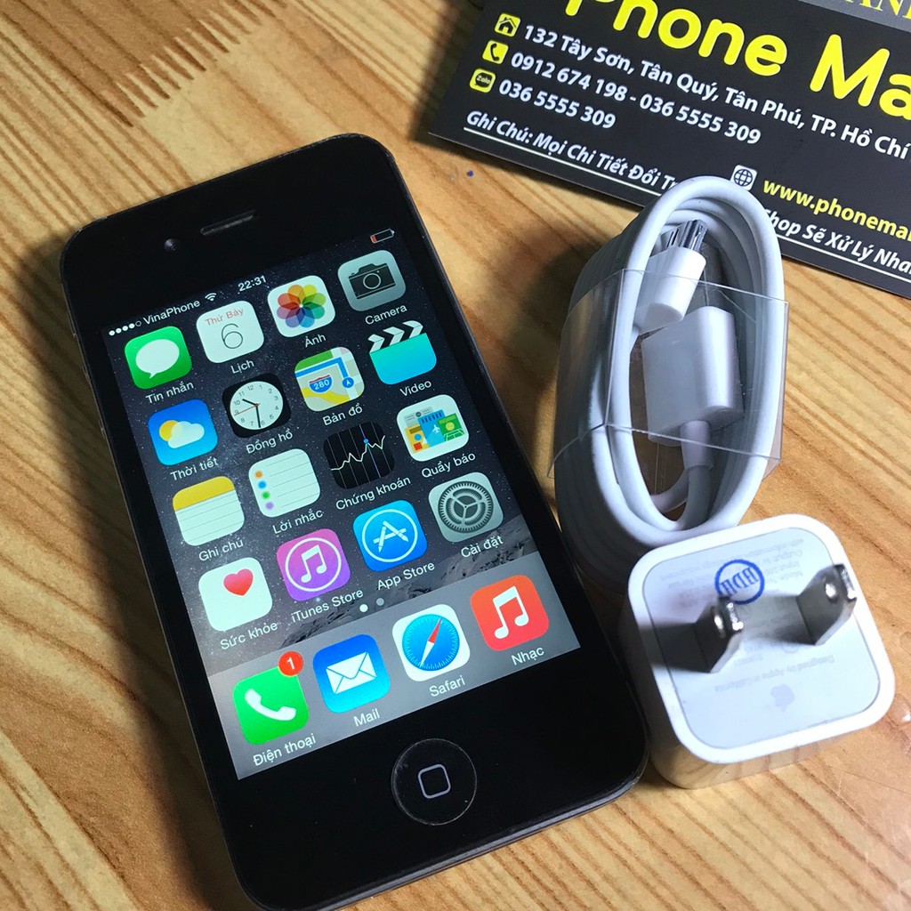 Điện Thoại iPhone 4S quốc tế lắp được sim chơi fb zalo youtube | BigBuy360 - bigbuy360.vn