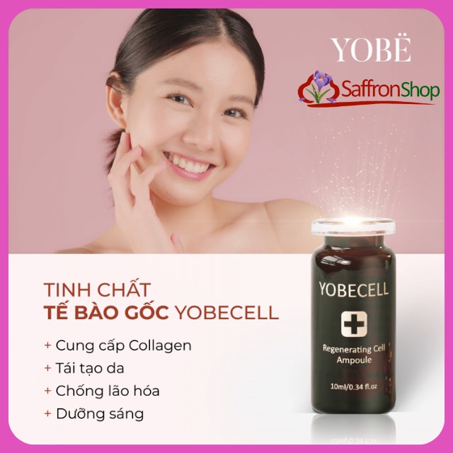 Hộp lẻ Tinh Chất Tế Bào Gốc Tái Tạo Da Yobecell - SẢN PHẨM KHÔNG THỂ THIẾU CHO MỌI LÀN DA CĂNG BÓNG, MỊN MÀNG | BigBuy360 - bigbuy360.vn