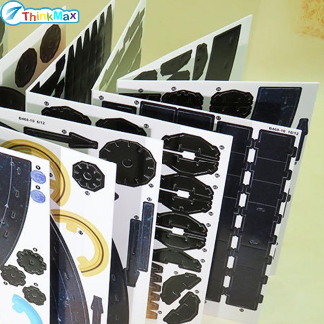 Mô hình lắp ráp THINKMAX tám hành tinh hệ mặt trời 3D bằng giấy