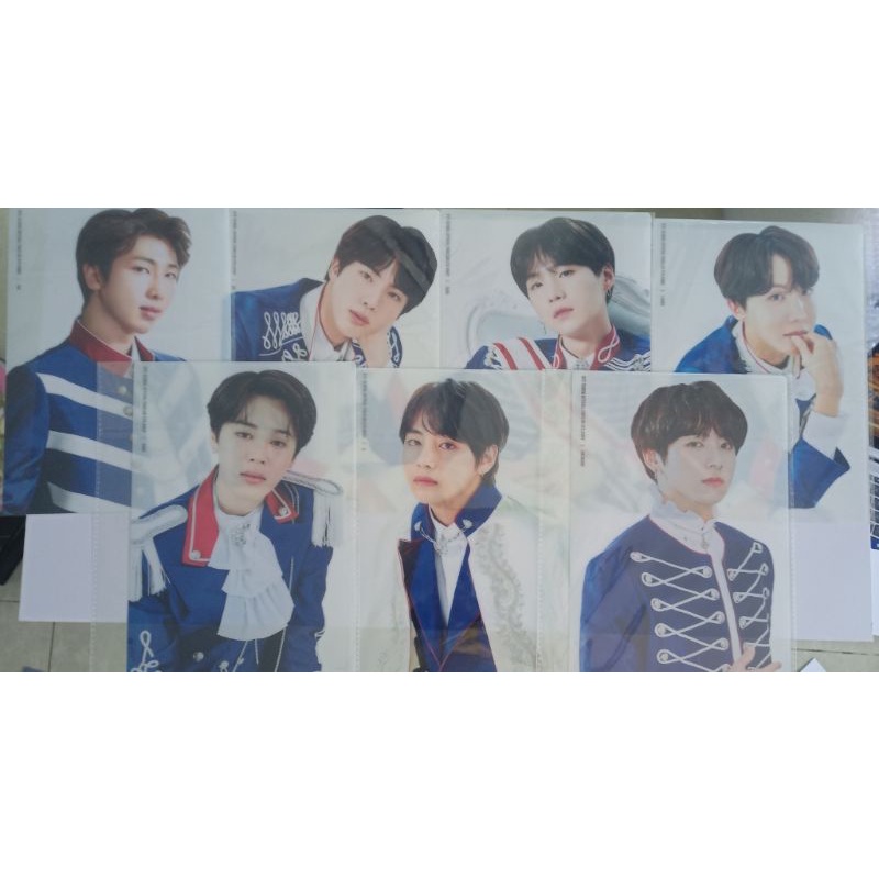 ĐẾ KÊ CLEAR FILE BTS ARMY KIT LỖI NHẸ