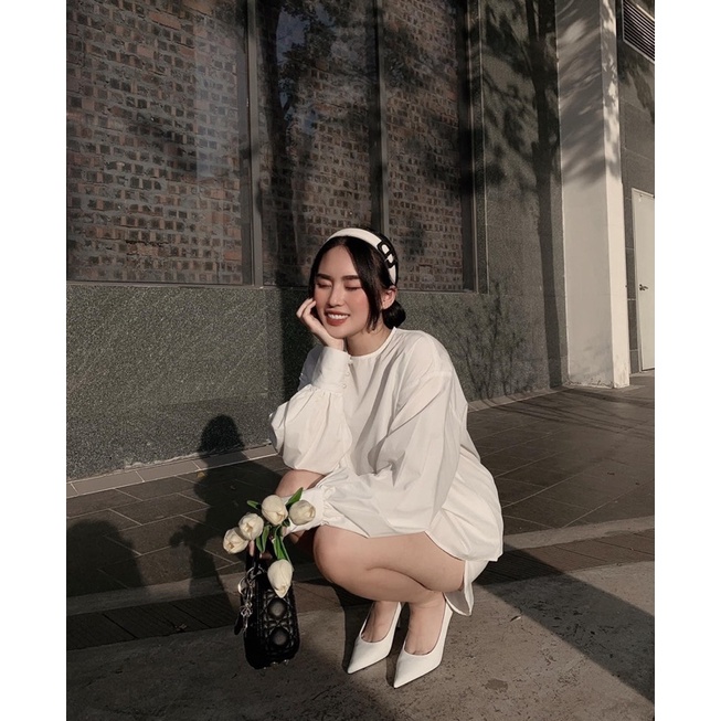 Set áo sơmi thô tay ngọc + quần short
