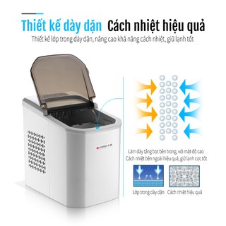 Máy làm đá viên tinh khiết Chigo