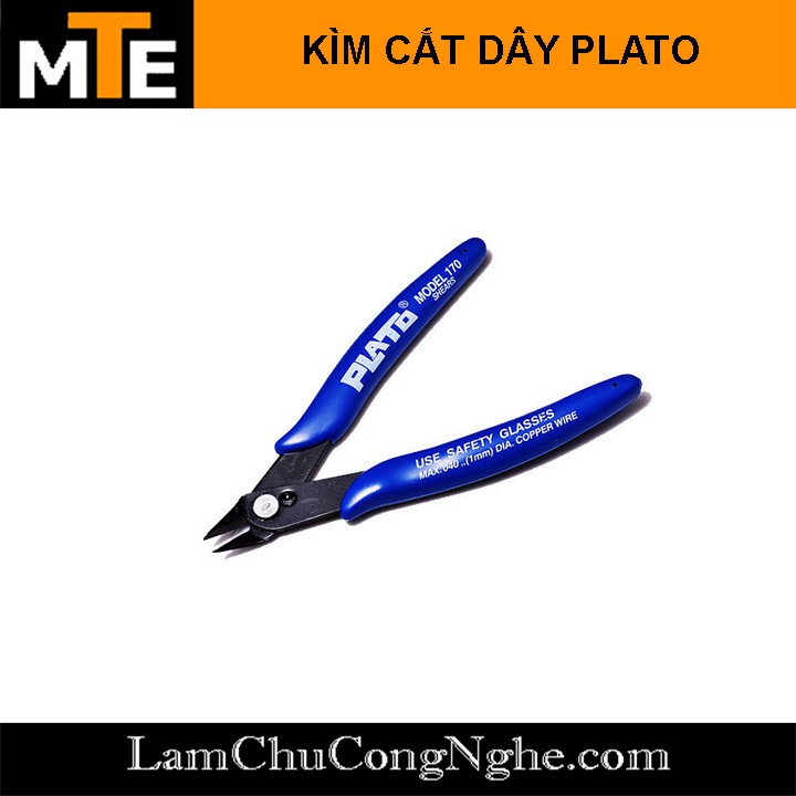 Kìm cắt dây – kềm cắt chân linh kiện PLATO 170