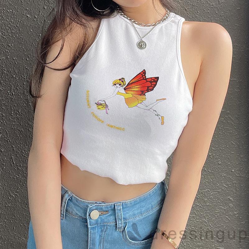 Áo Thun Sát Nách Cổ Tròn In Hình Yêu Tinh Độc Đáo | BigBuy360 - bigbuy360.vn