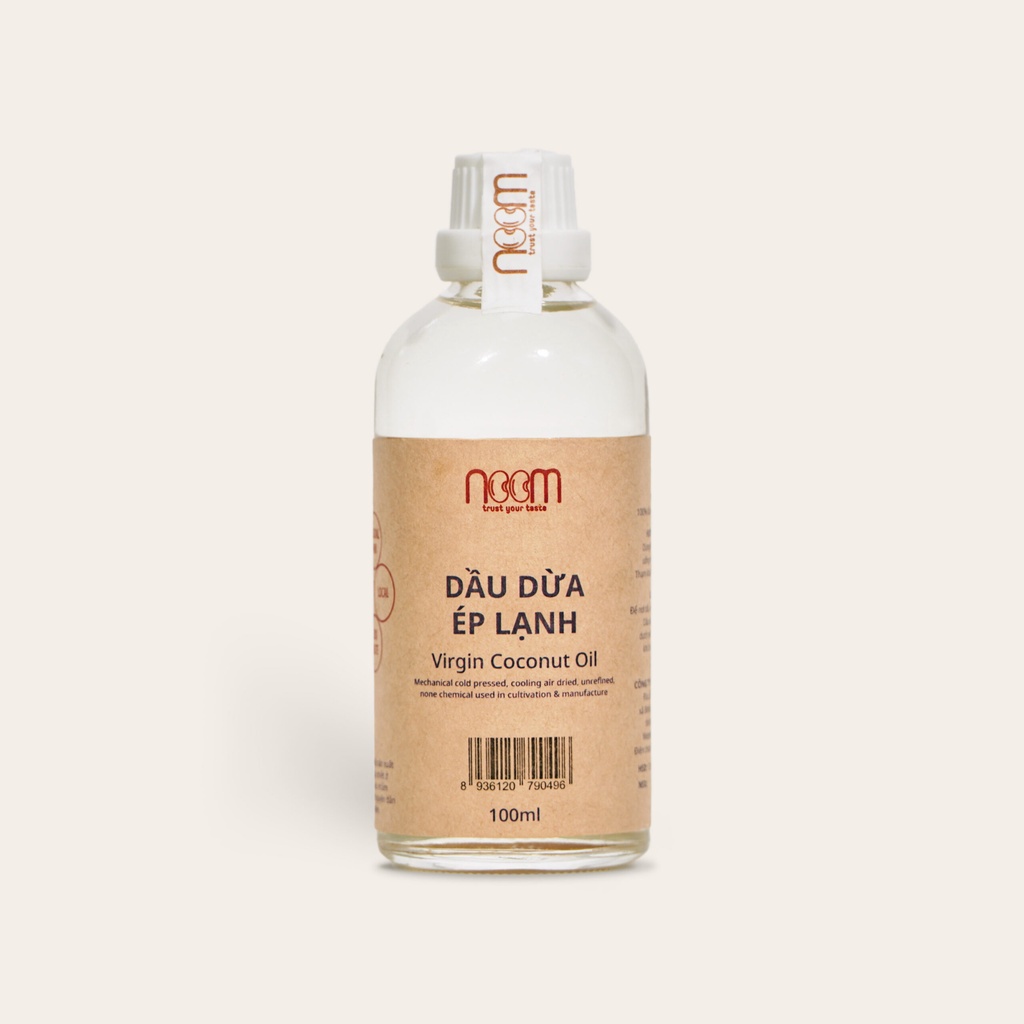 Dầu Dừa Ép Lạnh (350ml & 100ml) - Noom