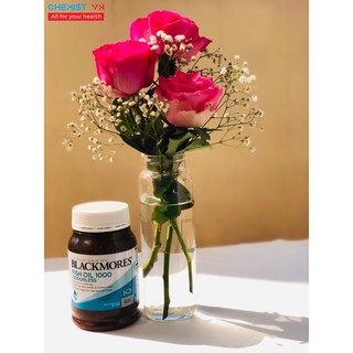 Blackmores Viên Uống Dầu Cá Không Mùi 1000mg Odourless Fish Oil 200 viên