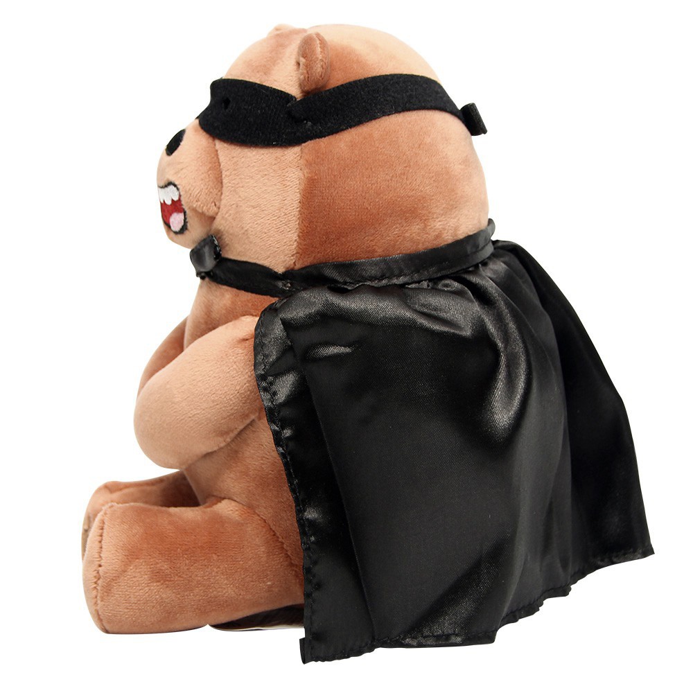 Gấu bông We Bare Bears Chúng tôi đơn giản là gấu - Gấu Xám Grizzly cosplay Halloween chính hãng Miniso