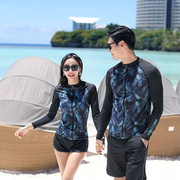 Đồ bơi nam tay dài dây kéo | BigBuy360 - bigbuy360.vn