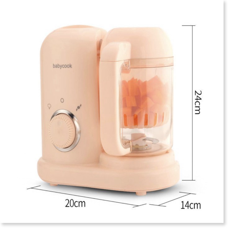 Máy xay nhuyễn thức ăn kết hợp hâm nóng đồ ăn cho bé yêu BABYCOOK