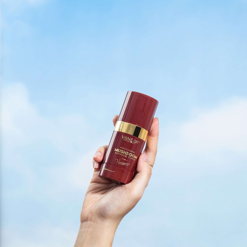 Kem nền che khuyết điểm CC Cream Vanesa Mushroom Concealer CC Stick lâu trôi, kiềm dầu Chính Hãng Hàn Quốc | BigBuy360 - bigbuy360.vn