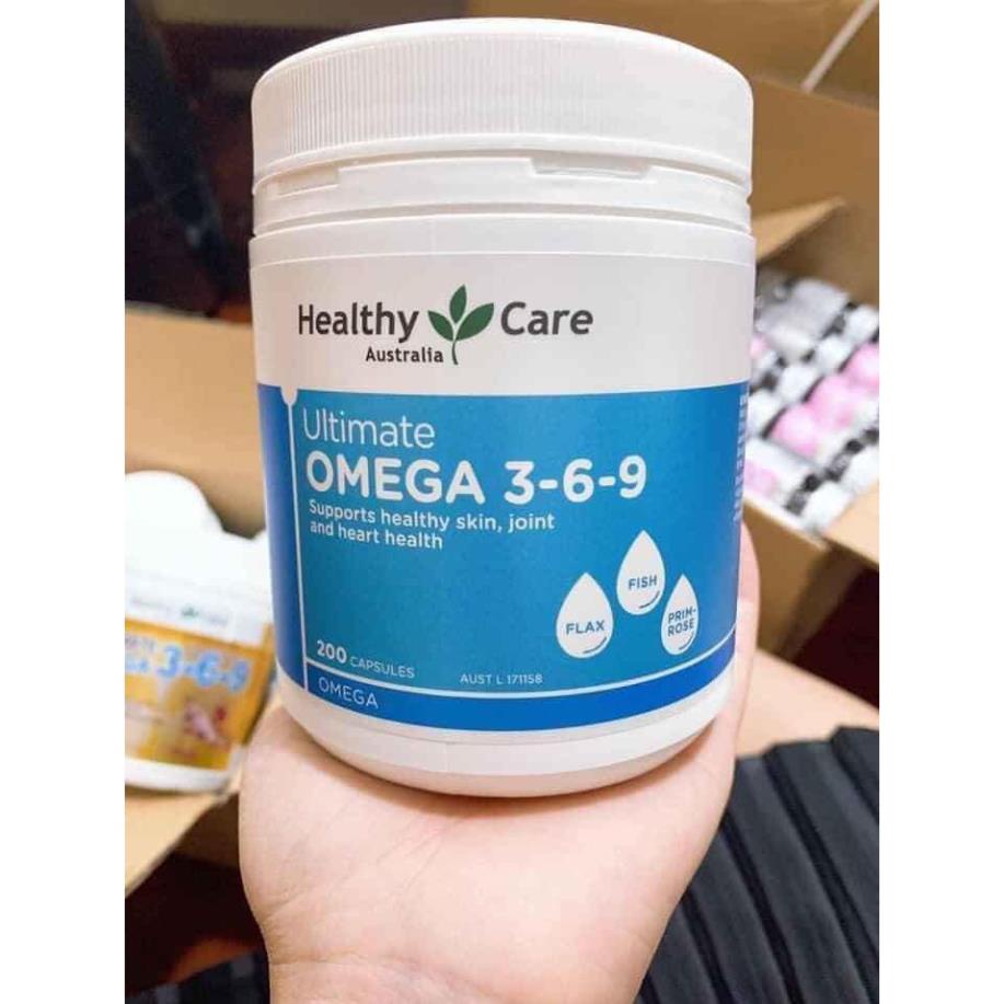 Omega 369 Healthy care, lọ 200 viên