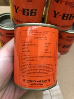 Keo dán đa năng siêu dính y66 100ml