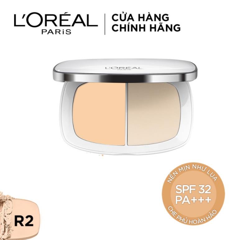 Freeship Phấn nền mịn da L'Oreal Paris True Match 8g (phấn phủ)