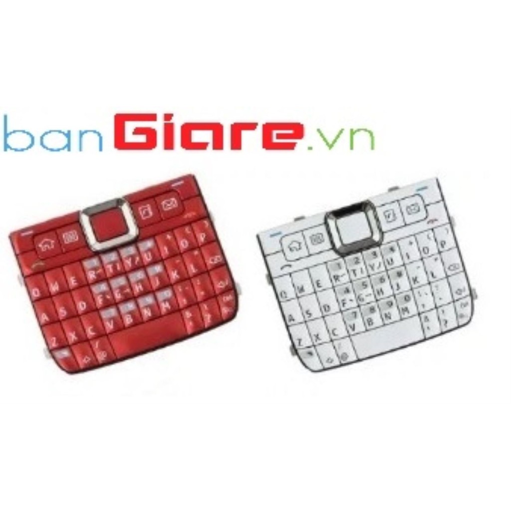 PHÍM NOKIA E71 MÀU TRẮNG