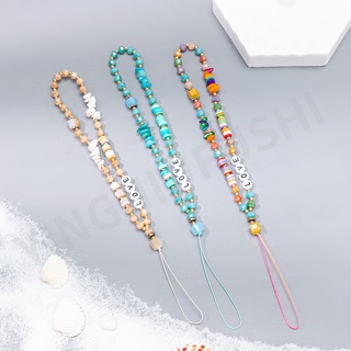 Ốp Điện Thoại Acrylic Màu Trơn Sáng Tạo 001 Có Dây Đeo Trang Trí Cho Điện Thoại