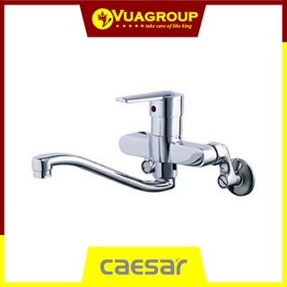 Bộ vòi bếp nóng lạnh gắn tường Caear K376C