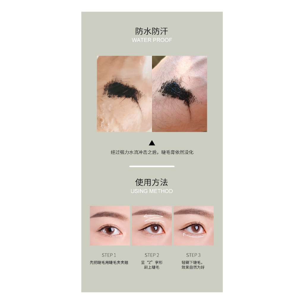 Mascara GOGOTALES đầu mảnh kháng nước chuốt mi dài và cong | BigBuy360 - bigbuy360.vn