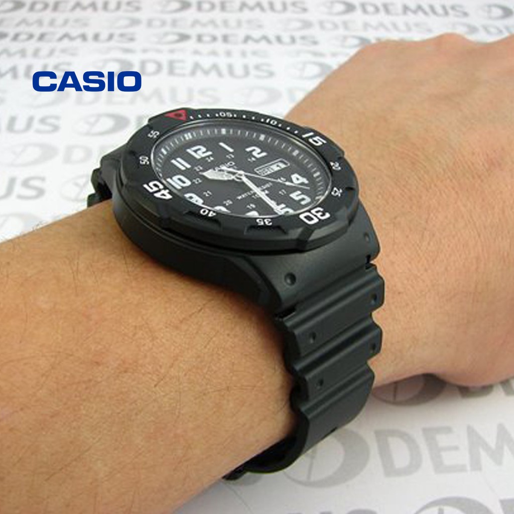 Đồng hồ nam CASIO MRW-200H-1BVDF chính hãng - Bảo hành 1 năm, Thay pin miễn phí