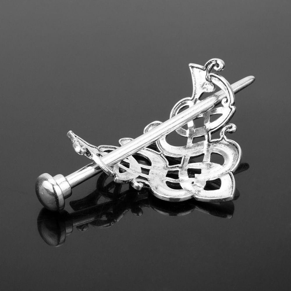 JARRED Ancient Style Hair Crown Geometric Simple Corset Hair Chinese Style Hair Accessories|Photo Props Celtic Knot Hair Stick