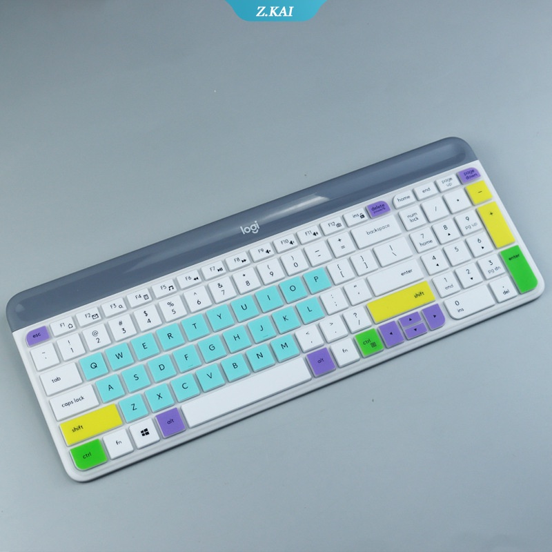 Tấm Lót Bảo Vệ Bàn Phím Máy Tính Bằng Silicon Chống Thấm Nước / Bụi Bẩn Tiện Dụng Cho Logitech K470