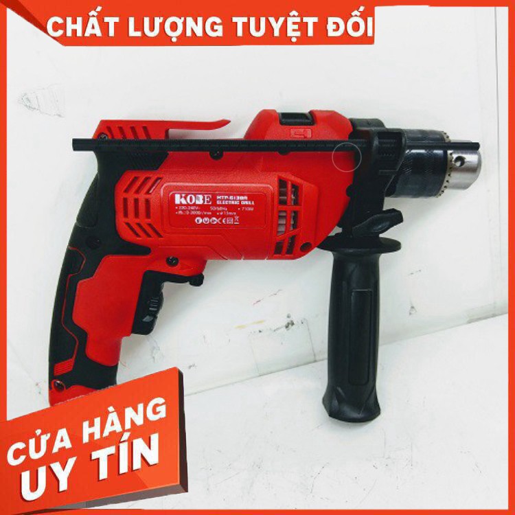 MÁY KHOAN ĐIỆN CẦM TAY CHÍNH HÃNG KOBE NHẬT BẢN CÔNG SUẤT 710W 100% dây đồng 100% dây đồng