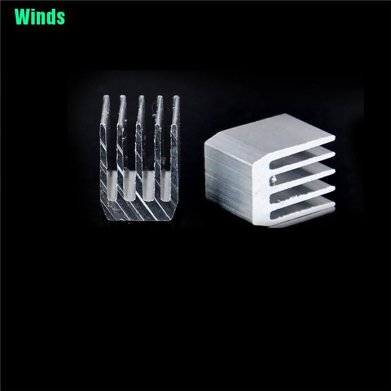 Set 10 Tản Nhiệt Nhôm 9x9 X 12mm