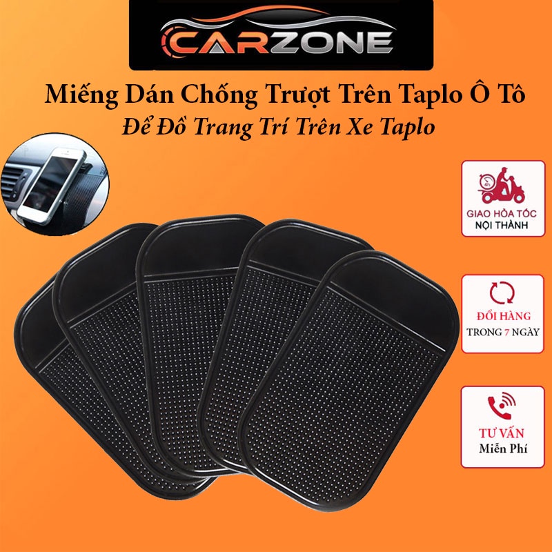 Miếng Dán Chống Trượt Trên Ô Tô - Chất Liệu Silicon Mềm Dẻo, Siêu Bền Và Chắc Chắn CARZONE.TOP