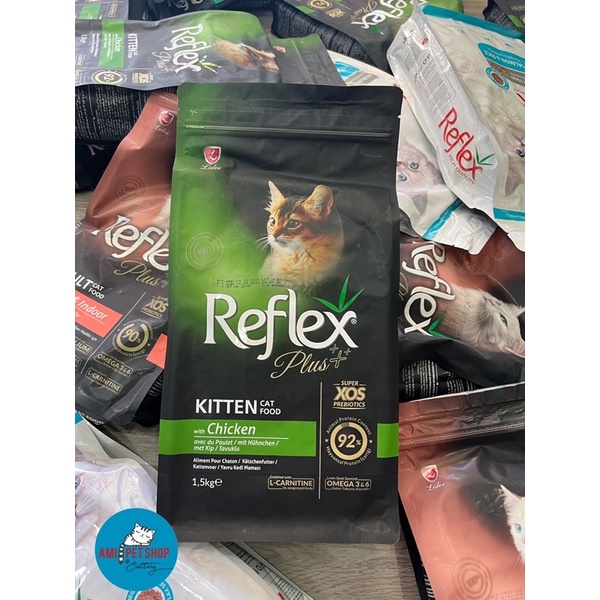 HẠT REFLEX CHO MÈO - Dành cho mèo con, mèo lớn, mèo kén ăn, mèo bị thận, và tiêu búi lông