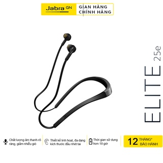 Tai nghe bluetooth nhét tai thể thao jabra 25e | chống nước ip54 | hàng chính hãng