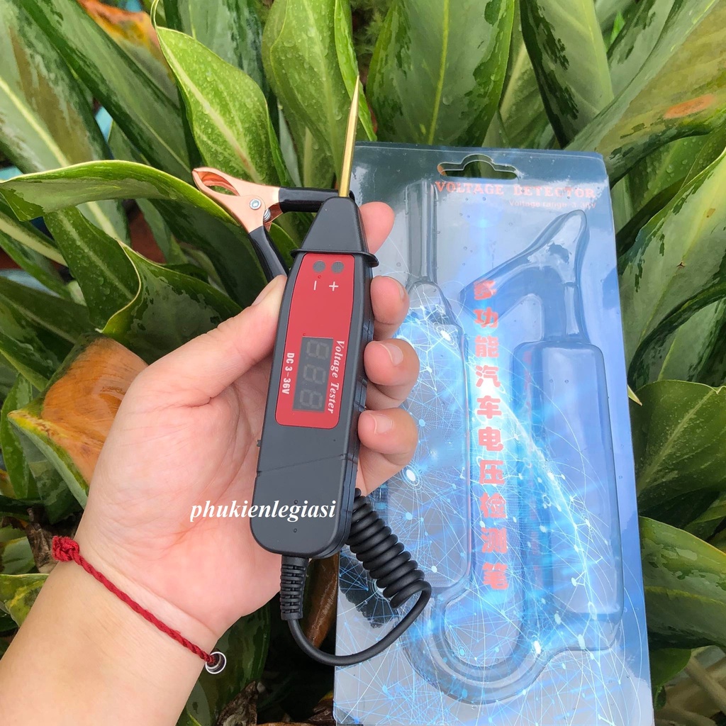 Bút Thử Điện Có Màn Hình Báo Volt DC cho xe OTO