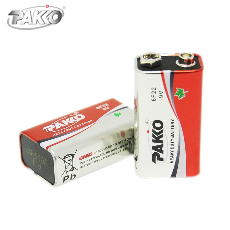 Pin vuông 9V Pako 6F22 cao cấp