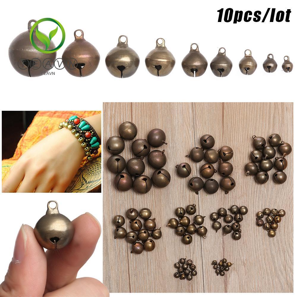 Bộ 10 Chuông Đồng Mini Trang Trí Cây Thông Giáng Sinh