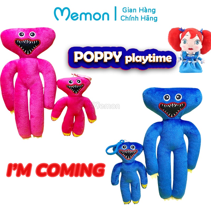 Gấu Bông Huggy Wuggy Trong Game Poppy Playtime - Memon