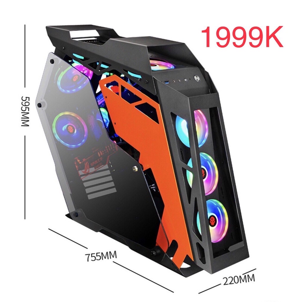 Vỏ case , vỏ máy tính , vỏ pc ZEUS-min-plus-plusmax new box 3 mặt kính cường lực