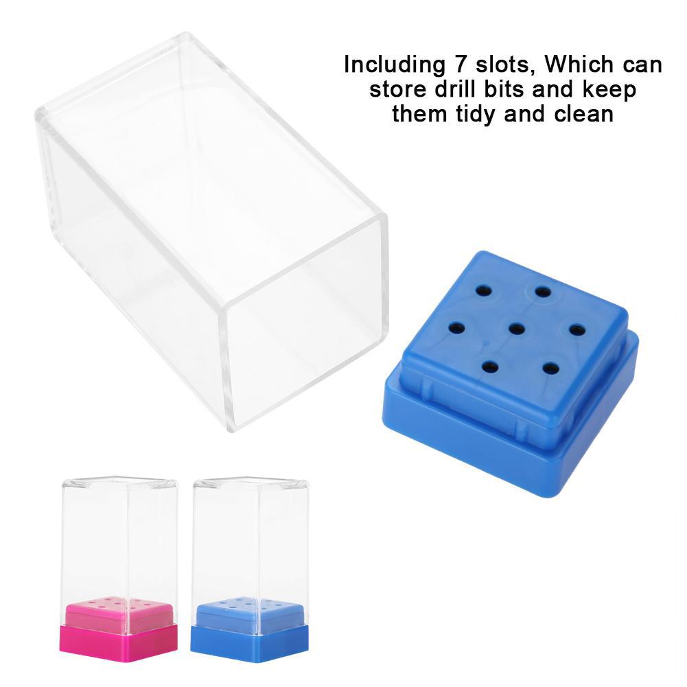 Hộp đựng mũi khoan nhiều ngăn tiện dụng