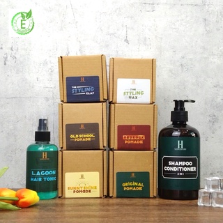 Saigon hustler hair product- sunny shine- red rock-old school-original pomde/ styling clay,wax/ hair tonic